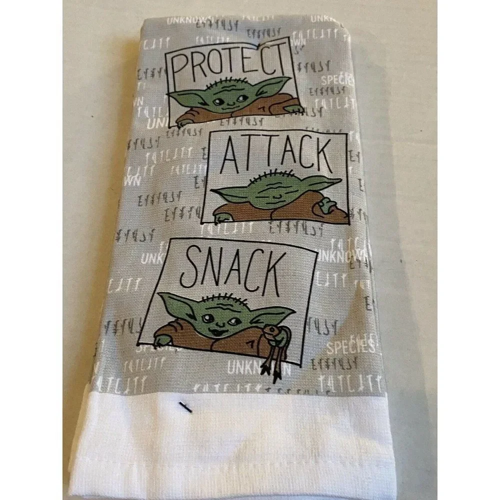 Disney Mandalorian Baby Yoda Kitchen Towels 2Pk‎